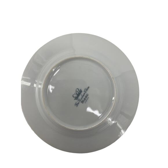 Fine Porcelain China Of Japan Dessert Plate Salad Saucer Replacement Diane - Picture 3 of 5